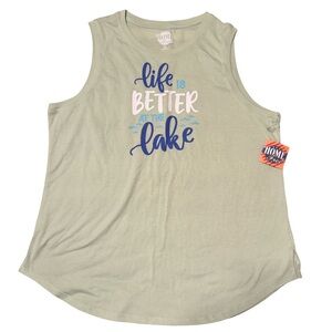 Women's Mint Green Tank Top